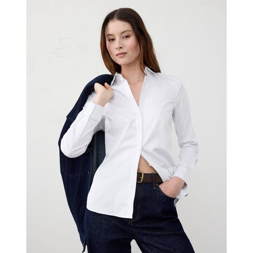 Banana Republic Crisp White Button Down Shirt